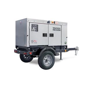 GENERATRICE DIESEL 7KW REMORQ.