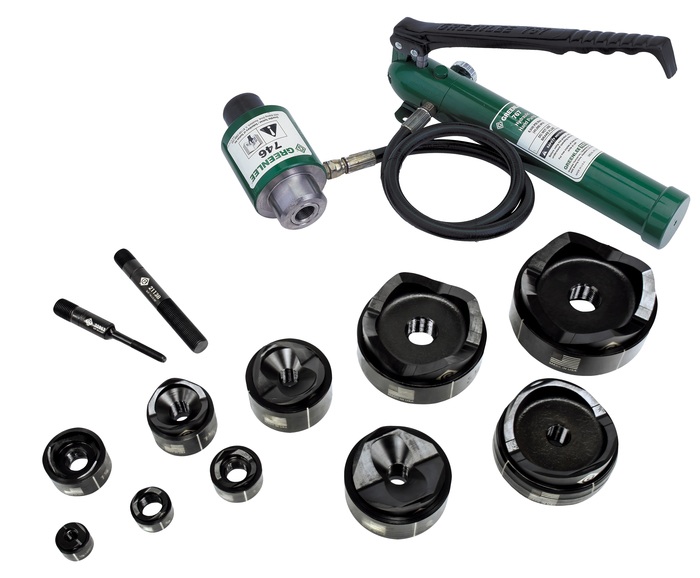 POINCONNEUSE HYDRAU. 1/2" À 4"