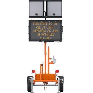 PANNEAU À MESSAGE VARIABLE URB